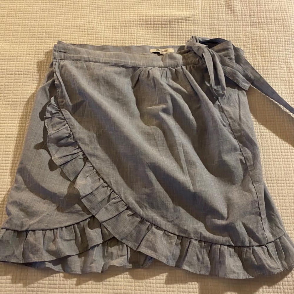 Madewell wrap skirt